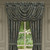 Nancy Teal Waterfall Valance - 193842162996