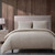Chenille Herringbone Sand Duvet Cover Set - 840118819770