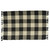 Wicklow Black Check Yarn Placemat - 762242401204