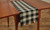 Wicklow Black Check Yarn Table Runner - 762242401235