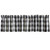 Wicklow Black & Cream Check Curtains and Valances - 762242000247