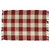 Wicklow Garnet Check Yarn Placemat - 762242401211