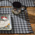 Stafford Black & Cream Placemat - 762242070868