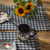 Stafford Black & Cream Table Runner - 762242070905
