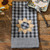 Stafford Sunflower Black & Cream Dishtowel - 762242070899
