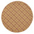 Persimmon Round Quilted Placemat - 762242083493