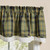 Willow Lane Plaid Curtains and Valances - 762242071216