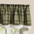Willow Lane Plaid Curtains and Valances - 762242071216