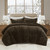 Duke Faux Fur Comforter Mini Set - 675716783990