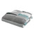 Jaxon Stripe Comforter Set with Bed Sheets - 022164226386