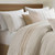 Morgan 6 Piece Cotton Jacquard Oversized Comforter Set - 022164362855