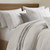 Morgan 6 Piece Cotton Jacquard Oversized Comforter Set - 022164362855