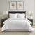 Nile 4 Piece Cotton Sateen With Embroidery Oversized Comforter Set - 022164515084