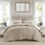 Breeze cotton gauze embroidered Quilt Set - 022164515428