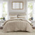 Breeze cotton gauze embroidered Quilt Set - 022164515428
