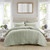 Breeze cotton gauze embroidered Quilt Set - 022164515428