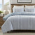 Anslee 3 Piece Cotton Yarn Dyed Duvet Cover Set - 086569062093