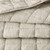 French Flax Linen Garment Washed Quilt Set - 022164581881