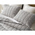 French Flax Linen Garment Washed Quilt Set - 022164581881