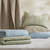 Botanical Leaves 3 Piece Cotton Quilt Set - 022164676587