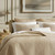 Liam Hotel 3 Piece Cotton Quilt Set - 022164676556