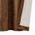 Destiny Chocolate Lined Rod Pocket Curtain Pair - 193842168264