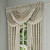 Anastasia Aqua Waterfall Valance - 193842168530