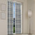 Rocco Blue Lined Rod Pocket Curtain Pair - 193842168622