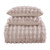 Cottontail Faux Fur Cream Comforter Set - 840118841009