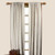 Homespun Insulated Back Tab Curtains -