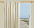 Homespun Insulated Back Tab Curtains -