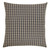 Black Check Fabric Euro Sham - 840528112041