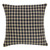 Black Check Pillow Fabric - 840528153723