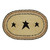 Kettle Grove Jute Placemat Stencil Star Set - 840528146510
