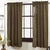 Tea Cabin Green Plaid Short Curtains - 840528130830