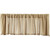 Tobacco Cloth Fringed Valance - 841985019805