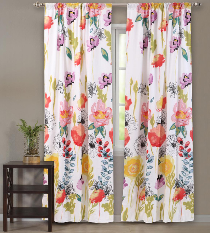 Watercolor Dream Curtains - 636047333773