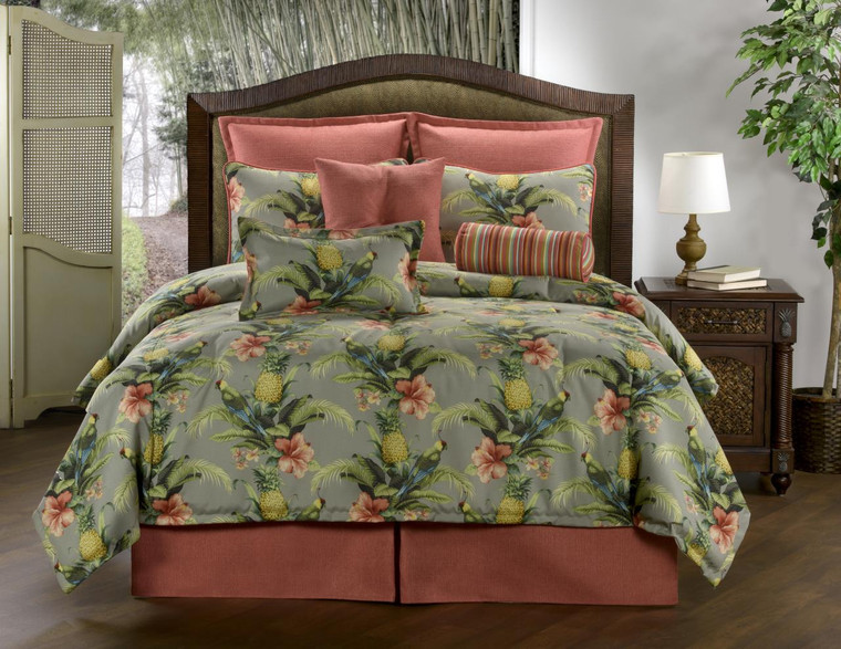 Polly Island Tailored Valance -