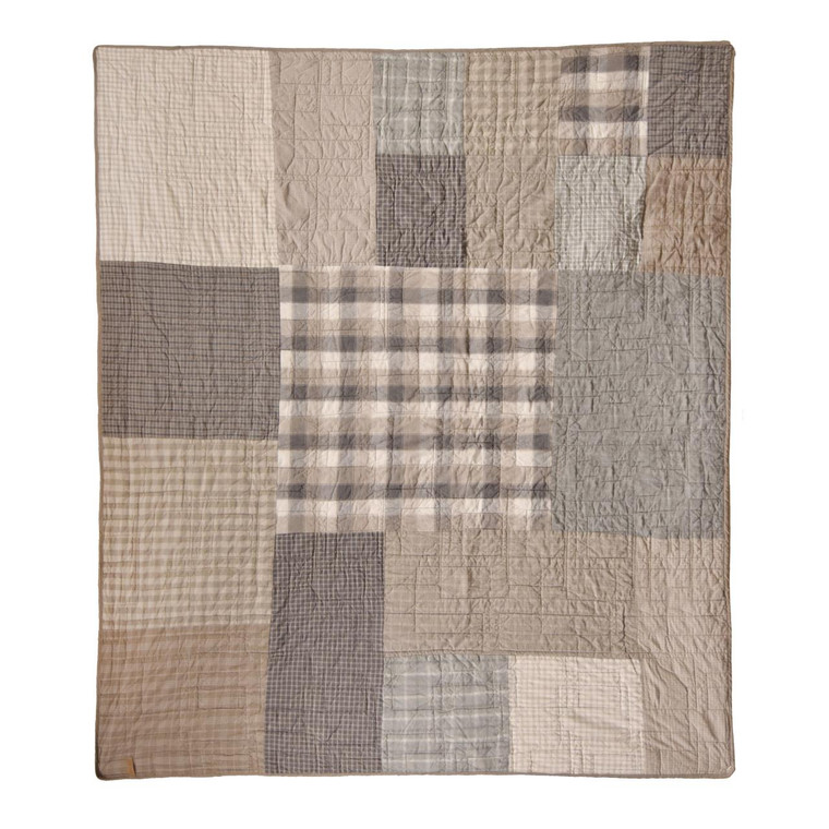 Smoky Square Throw - 754069838301
