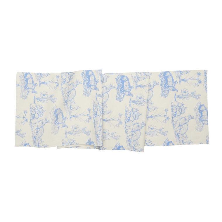 Rabbit Toile Table Runner - 008246553670