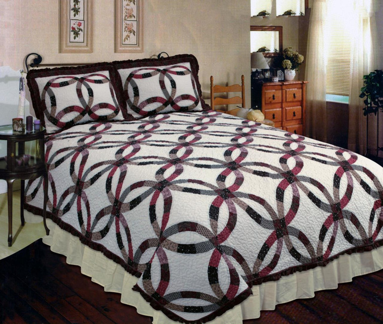 Heritage Wedding Ring Quilt Collection -