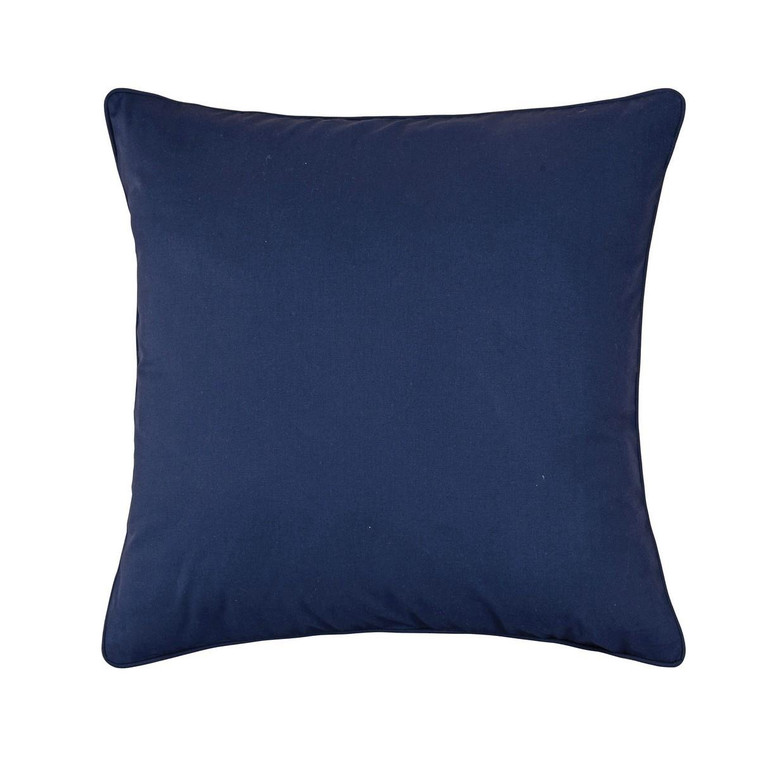 Navy Euro Sham -