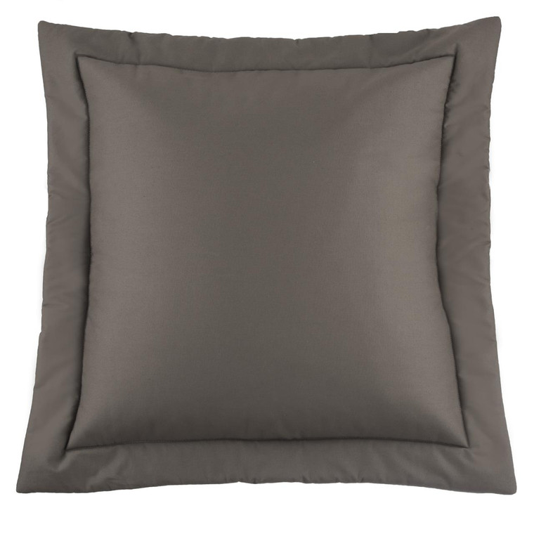 Belmont Metal Grey Euro Sham - 138641199620