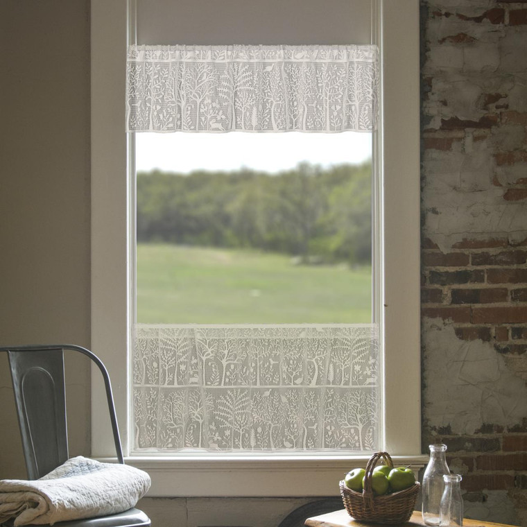 Rabbit Hollow Lace Valance - 734573086627