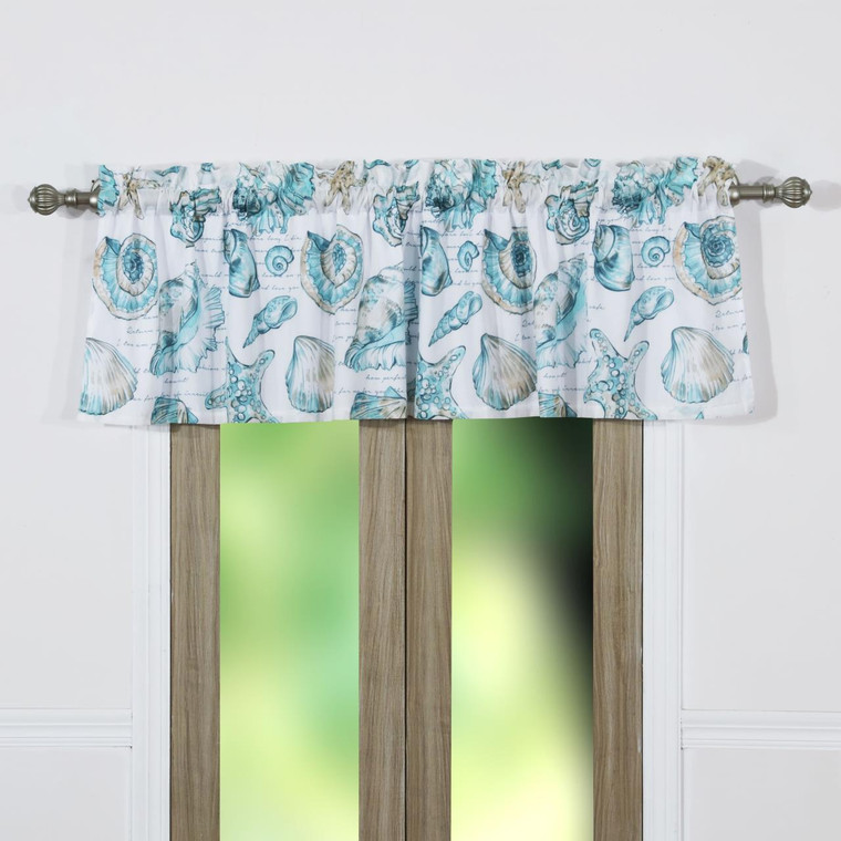 Cruz White Valance - 636047382276