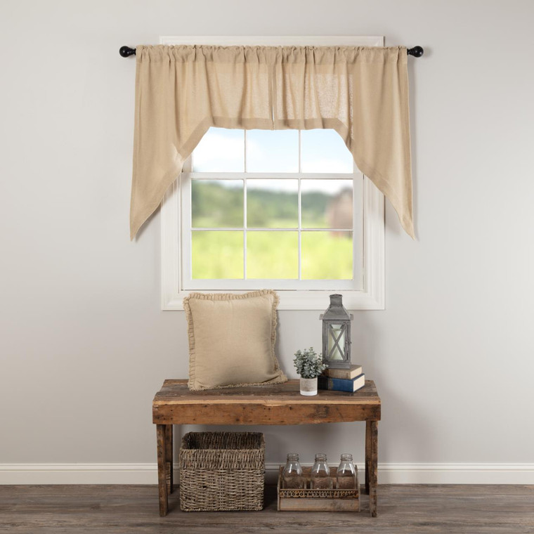 Burlap Vintage Swag Set - 840528179570