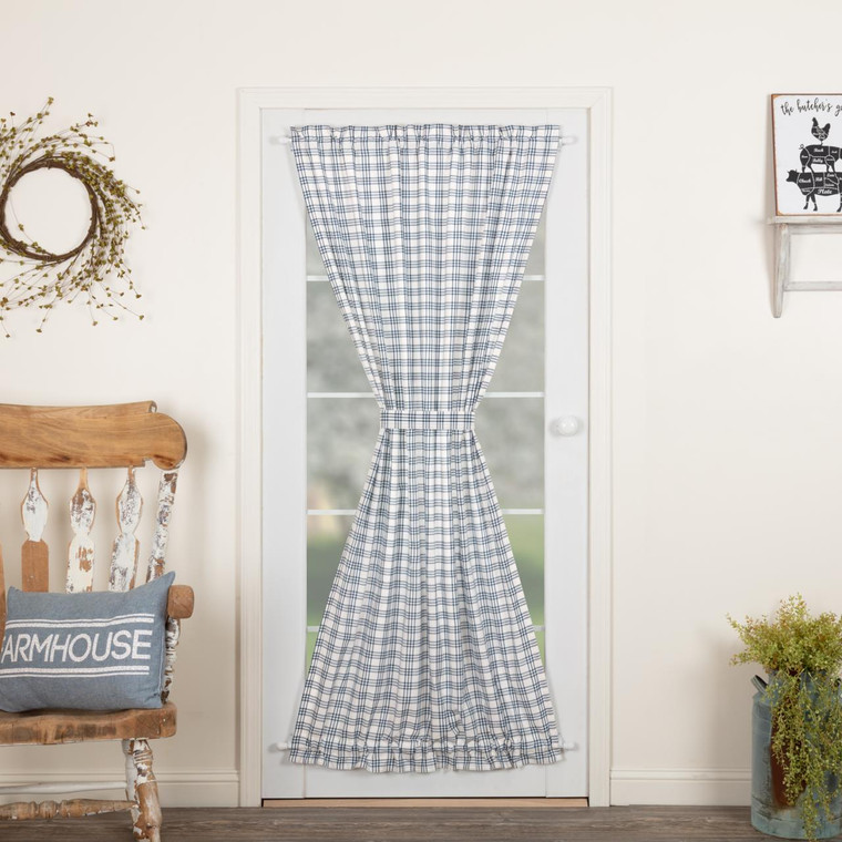 Sawyer Mill Blue Plaid Door Panel - 840528180484