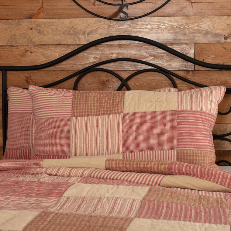 Sawyer Mill Red Sham - 840528184291