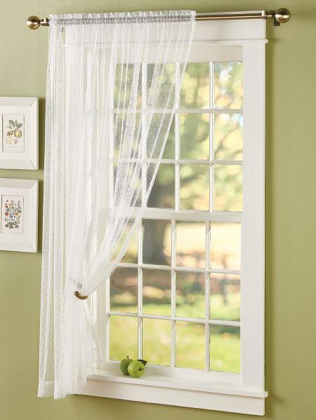 Point d'Esprit Lace Curtain Collection -