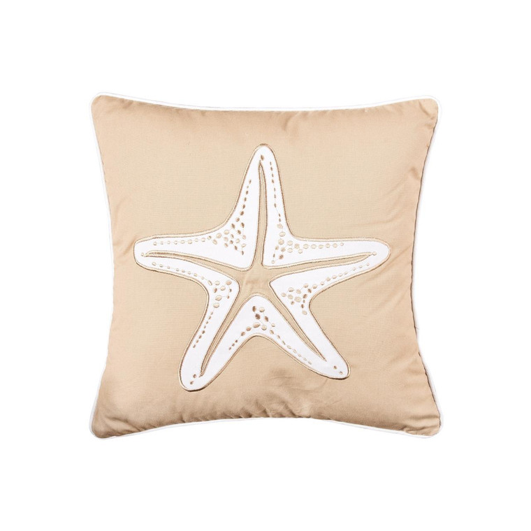 Seaside Starfish Pillow - 008246737605